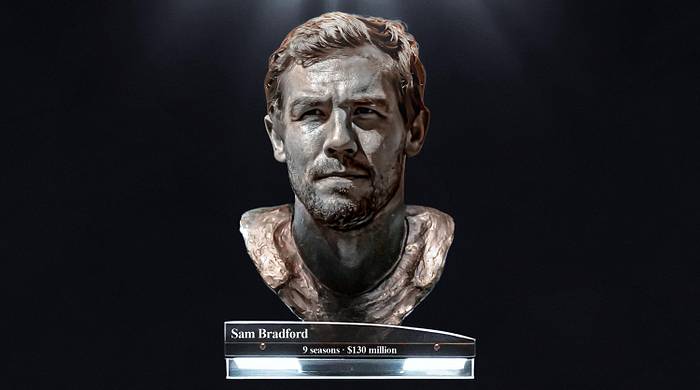 sam-bradford-business-of-football-hall-of-fame-bust