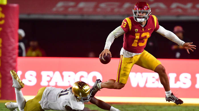 USC quarterback Caleb Williams is one of the best in college football