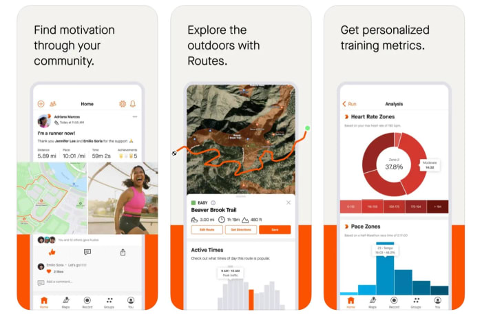 Strava app