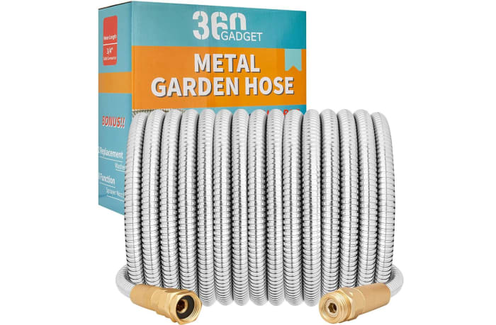 360Gadget metal garden hose