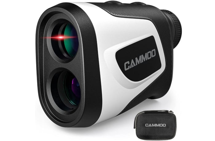 Cammoo golf rangefinder with slope