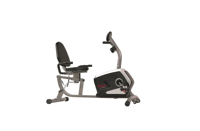 Sunny Health Fitness Bikes Magnetic Recumbent