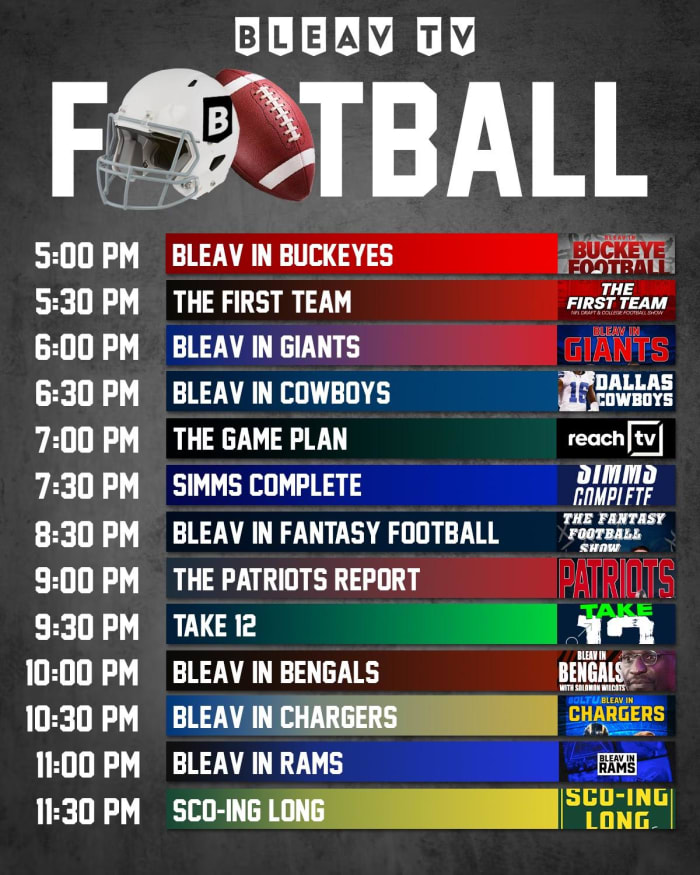 PRIMETIME SCHEDULE