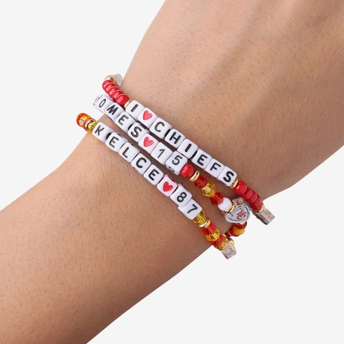 Taylor Swift x Travis Kelce Friendship Bracelets - FanNation | A part of the Sports Illustrated