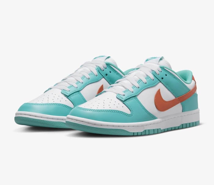 The Nike Dunk Low 'Miami Dolphins' Releases This Week - Sports ...