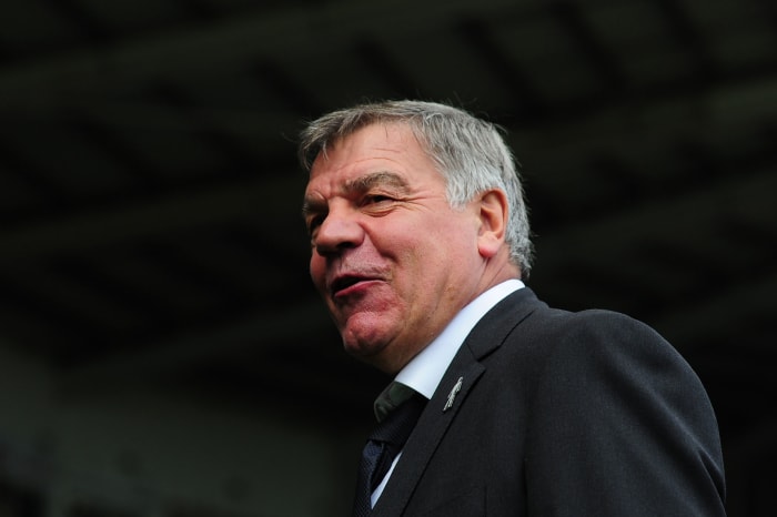 sam allardyce jokingly tells reporter to p*ss off after