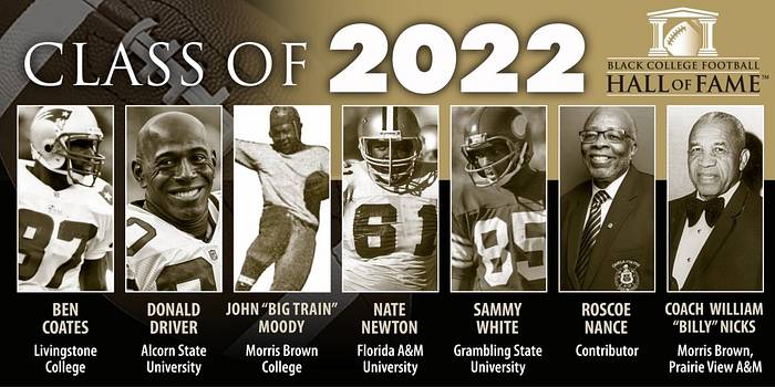 Black College Football Hall of Fame's Class of 2022 - HBCU Legends