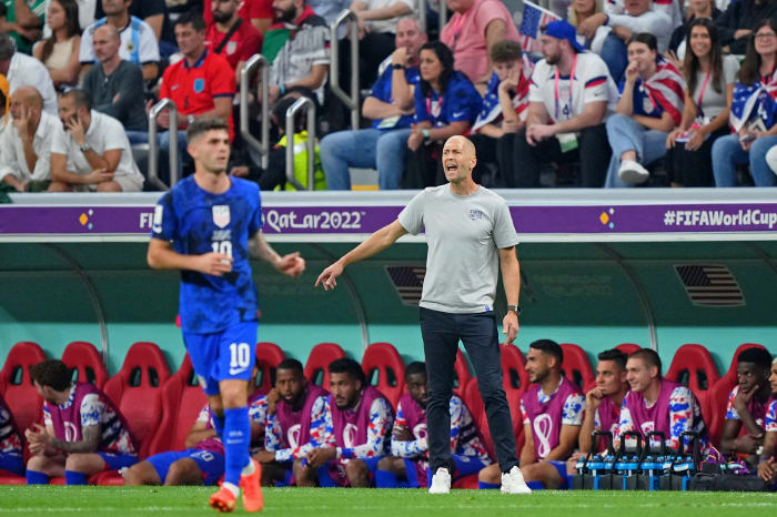 Gregg Berhalter Wears Supreme Nike Air Max Shoes at World Cup