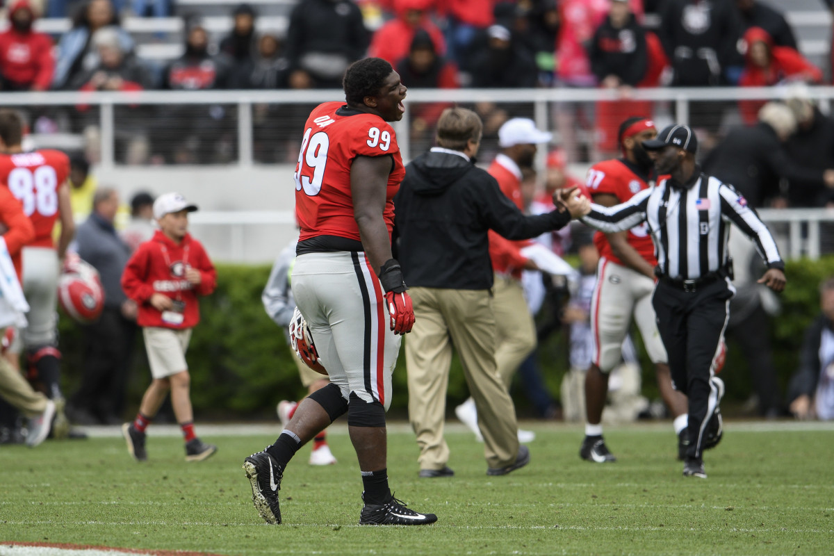 Defensive Tackle, Jordan Davis is set for a great second season in Athens. 