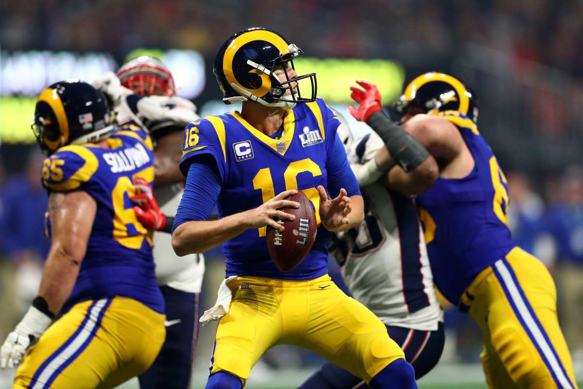 Jared Goff Projected to Finish 2019 With 2nd Most Passing Yards