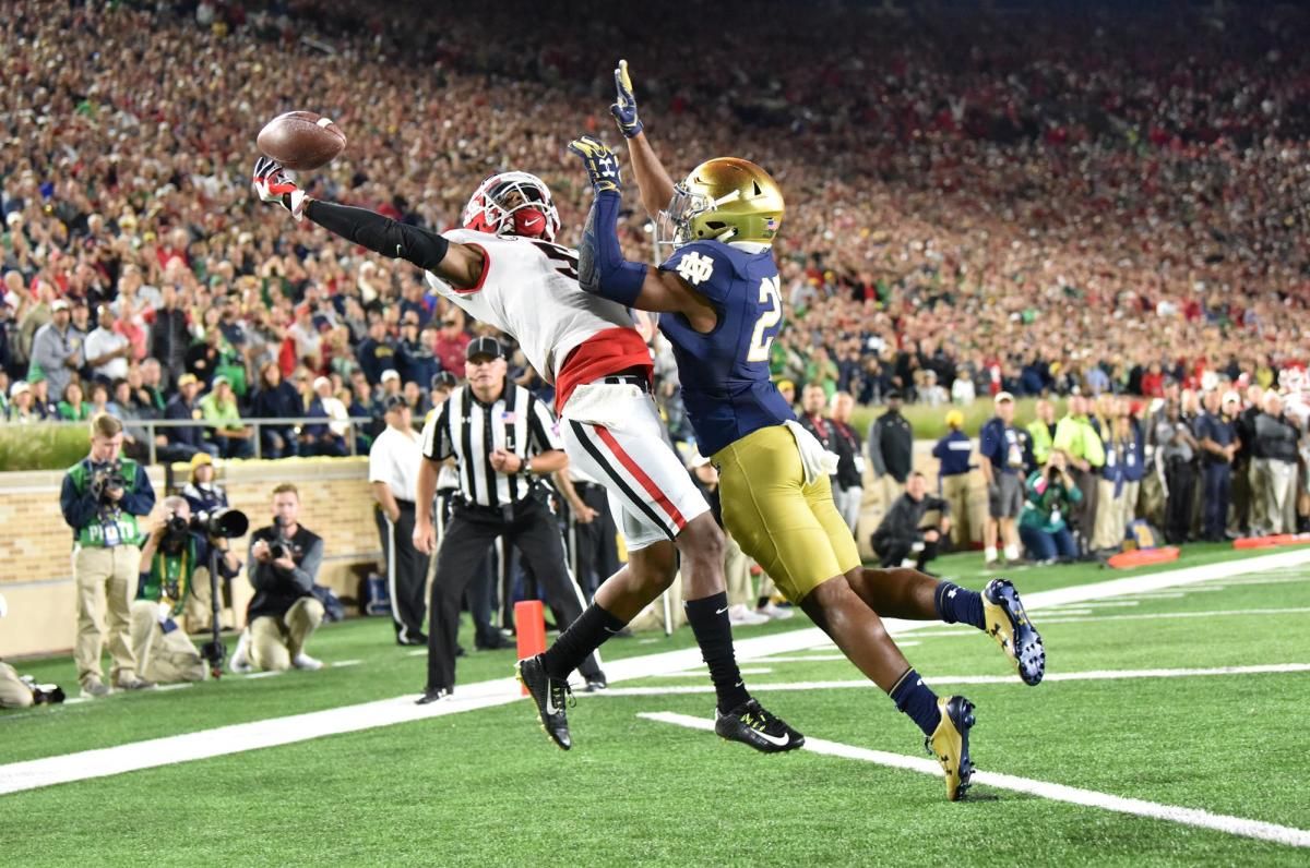 Godwin's one-handed Touchdown grab against Notre Dame