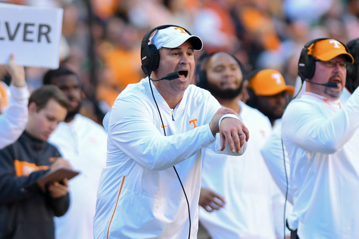Jeremy Pruitt enters his second season as HC at Tennessee