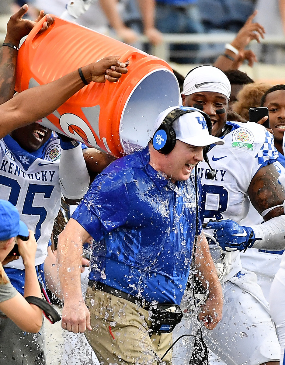 Mark Stoops after winning the Citrus Bowl 