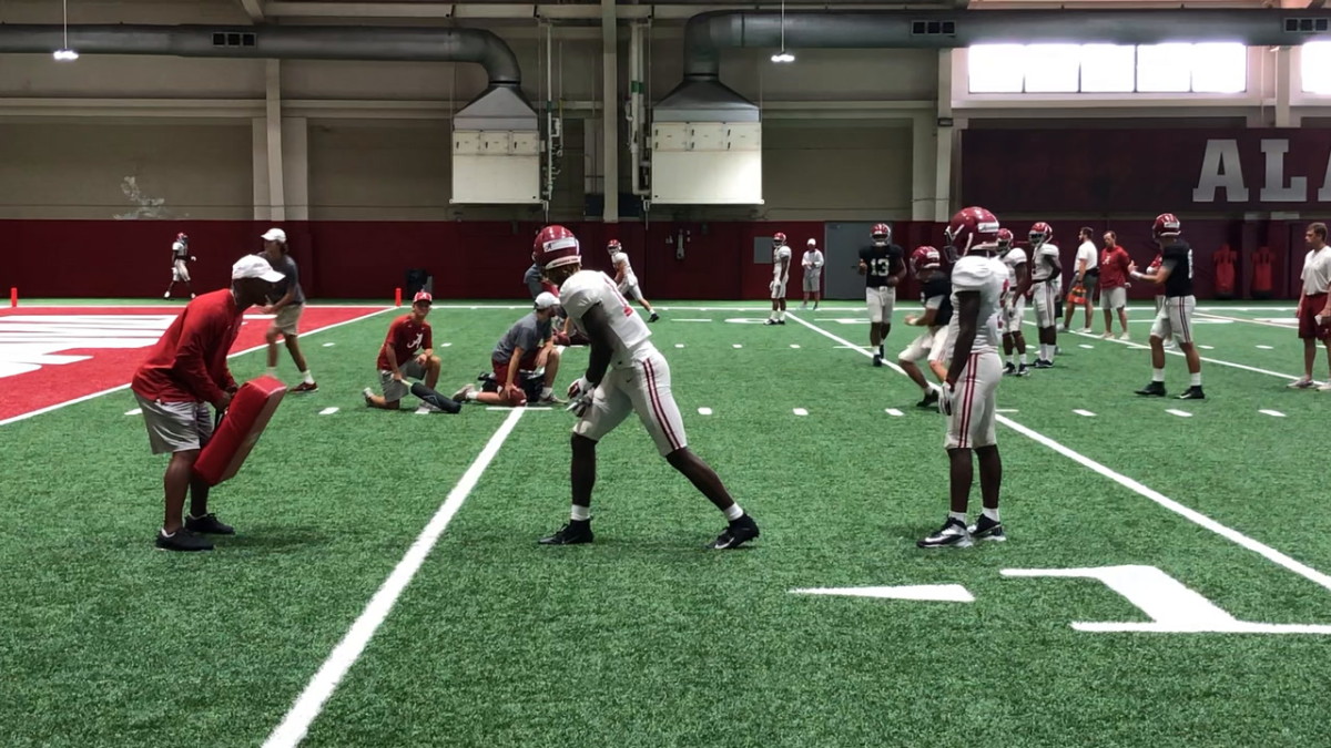 Alabama footballpractice reportAugust 13,2019Matt Womack Sports