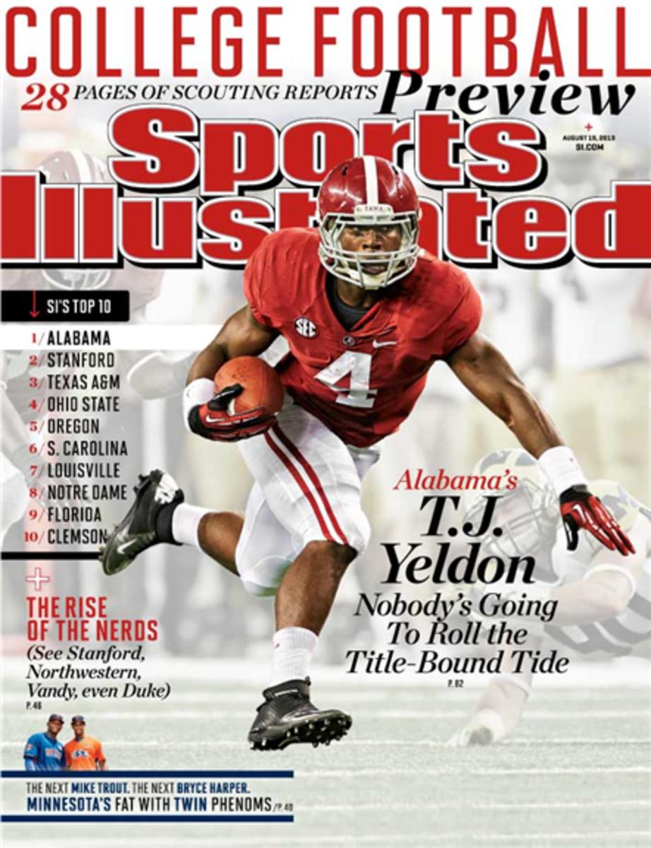 T.J. Yeldon, Sports Illustrated cover, August 19, 2013