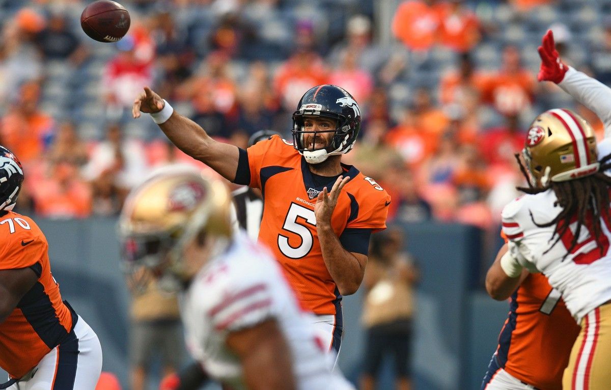 Denver Broncos Joe Flacco