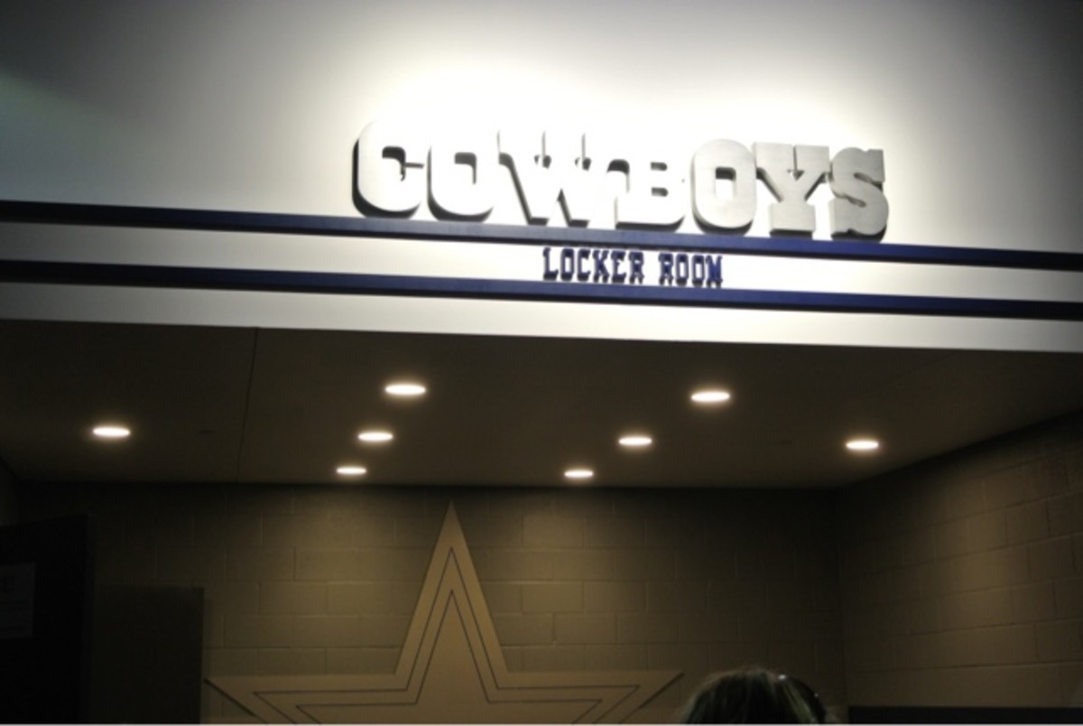 cowboys locker room