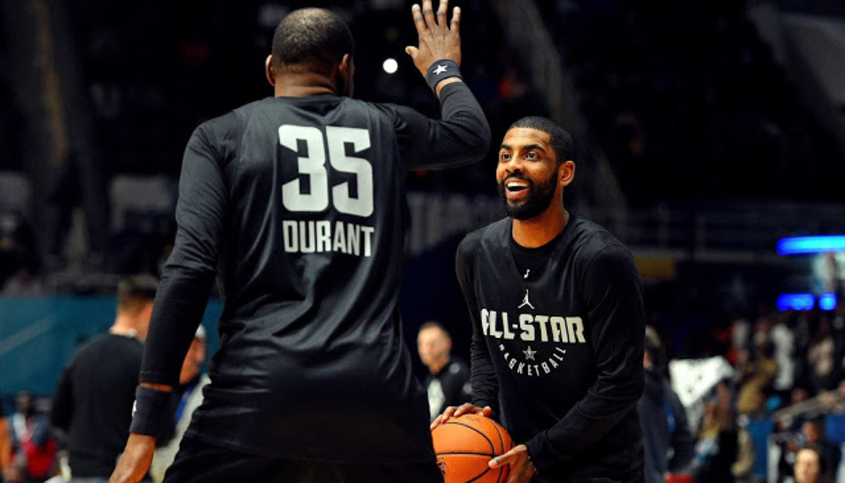 Kevin Durant's and Kyrie Irving's arrival spells Nets shedding label of 'Little Engine that 