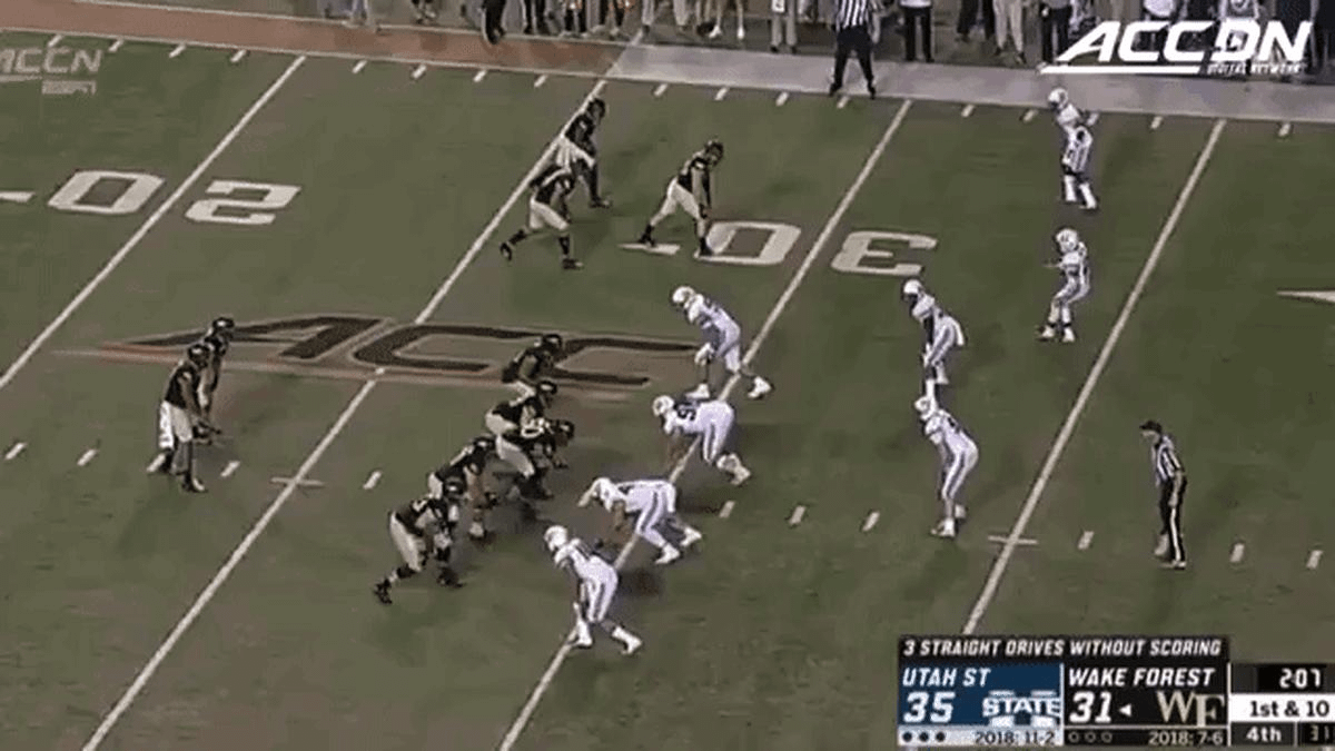vs. Utah State, Week 1