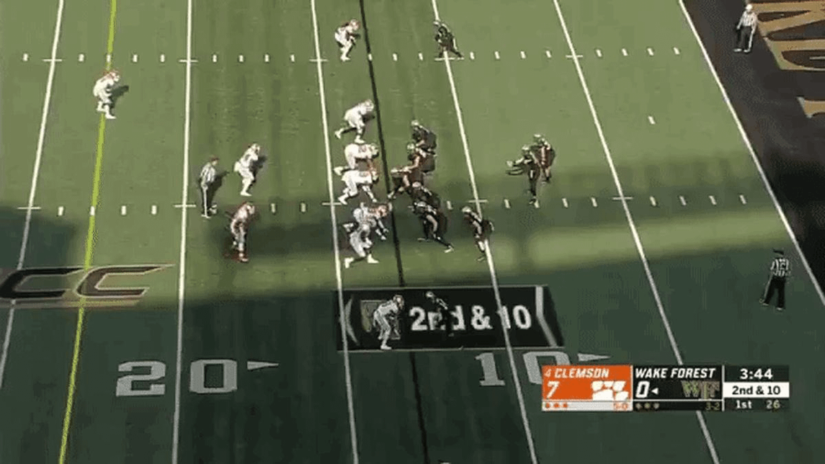 vs. Clemson in 2018