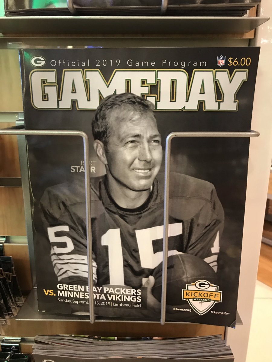 Bart Starr honored by Green Bay Packers, Sept. 15, 2019