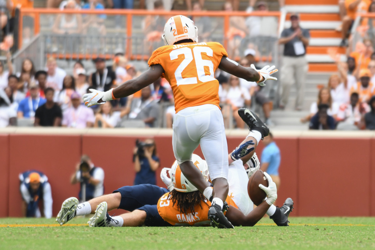 Jackson thriving in increased role despite Tennessee's struggles