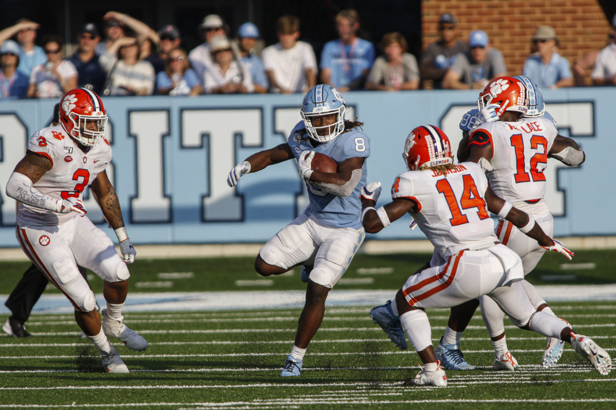 Michael Carter and the Tar Heels gave Clemson all it wanted in Chapel Hill.
