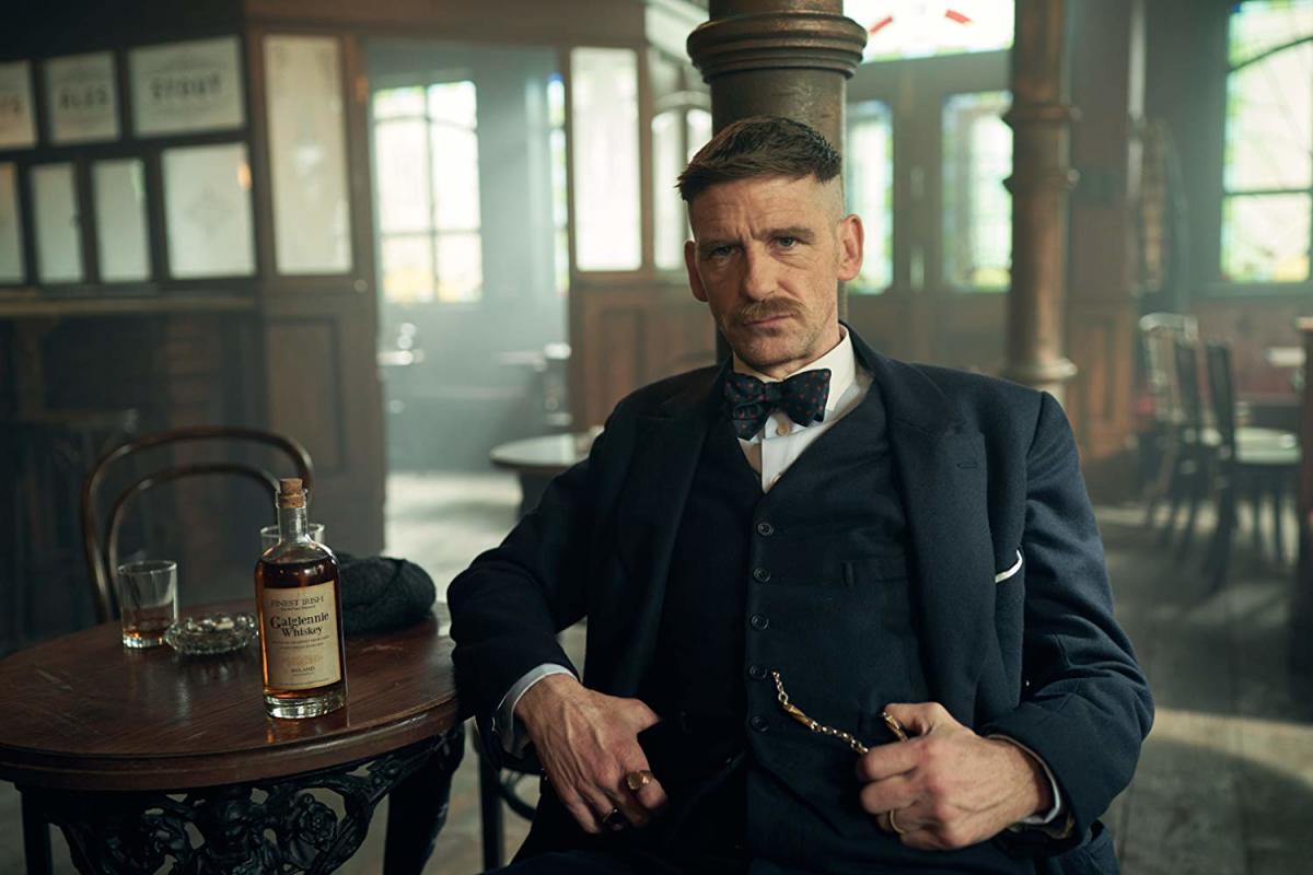 Arthur Shelby on Peaky Blinders