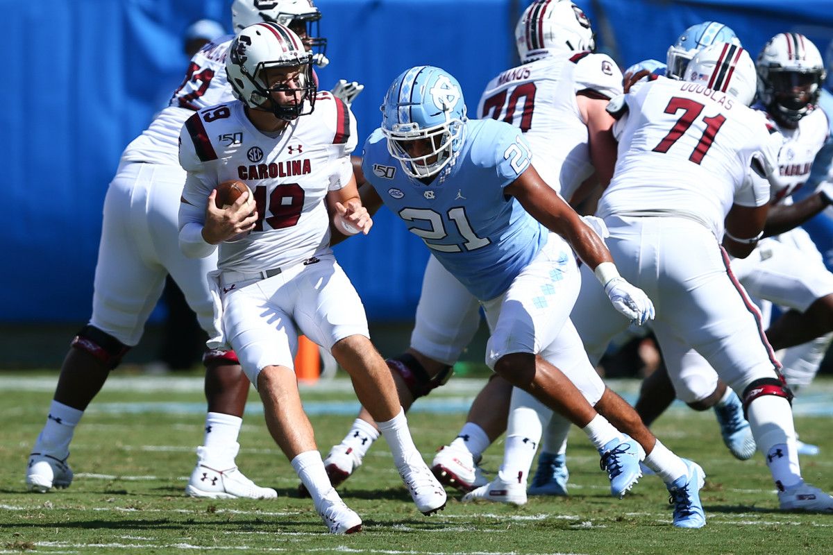 Surratt excelled in his first game at linebacker and hasn't looked back.