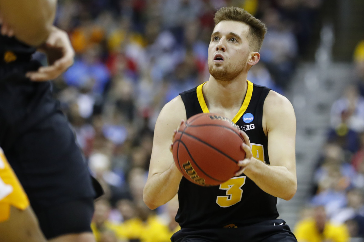 Iowa guard Jordan Bohannon, out since having hip surgery in May, is still questionable for the season, coach Fran McCaffery said on Wednesday.