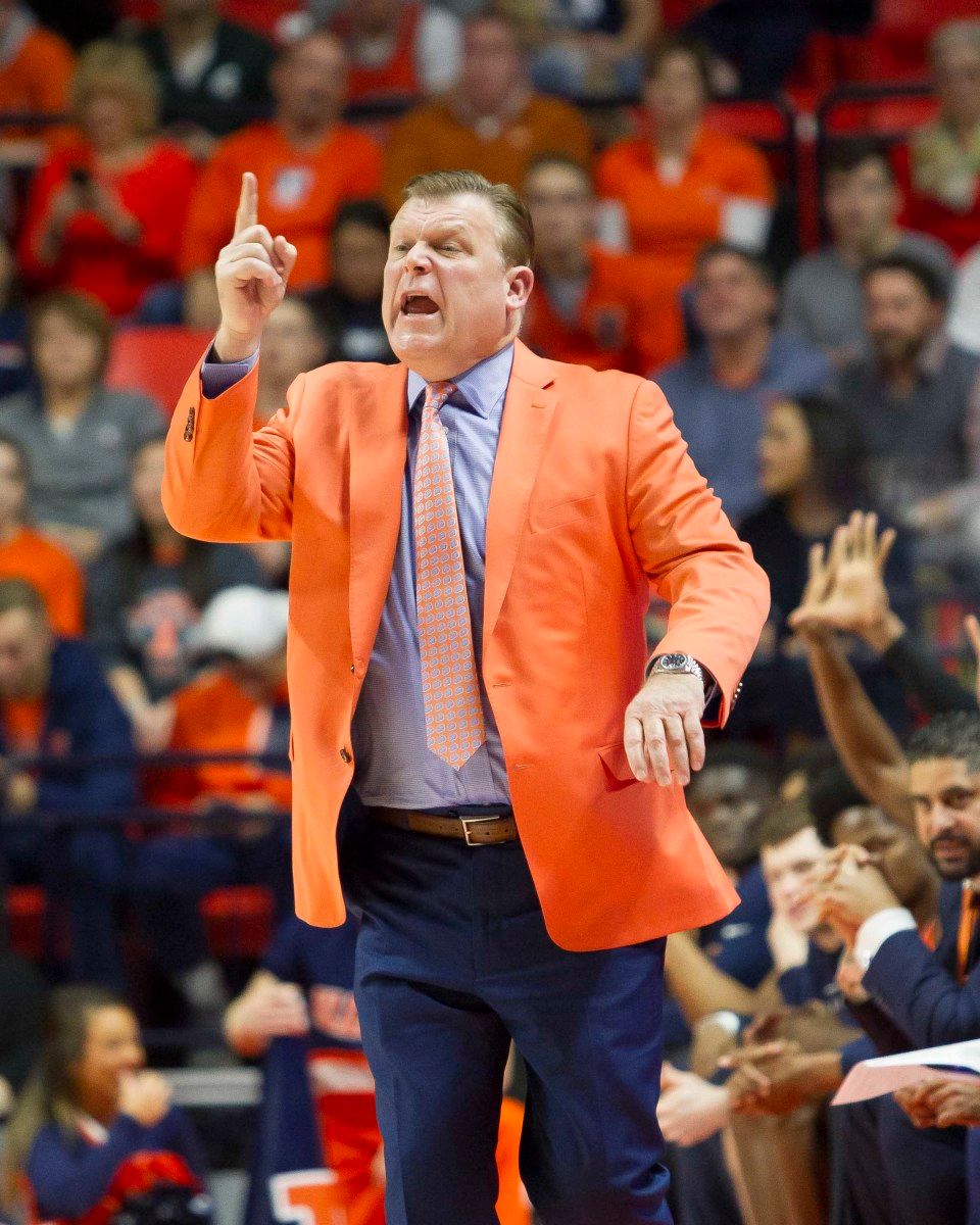 Illinois head coach Brad Underwood addressed the program's NCAA Tournament expectations Wednesday at Big Ten Media Day in Chicago.