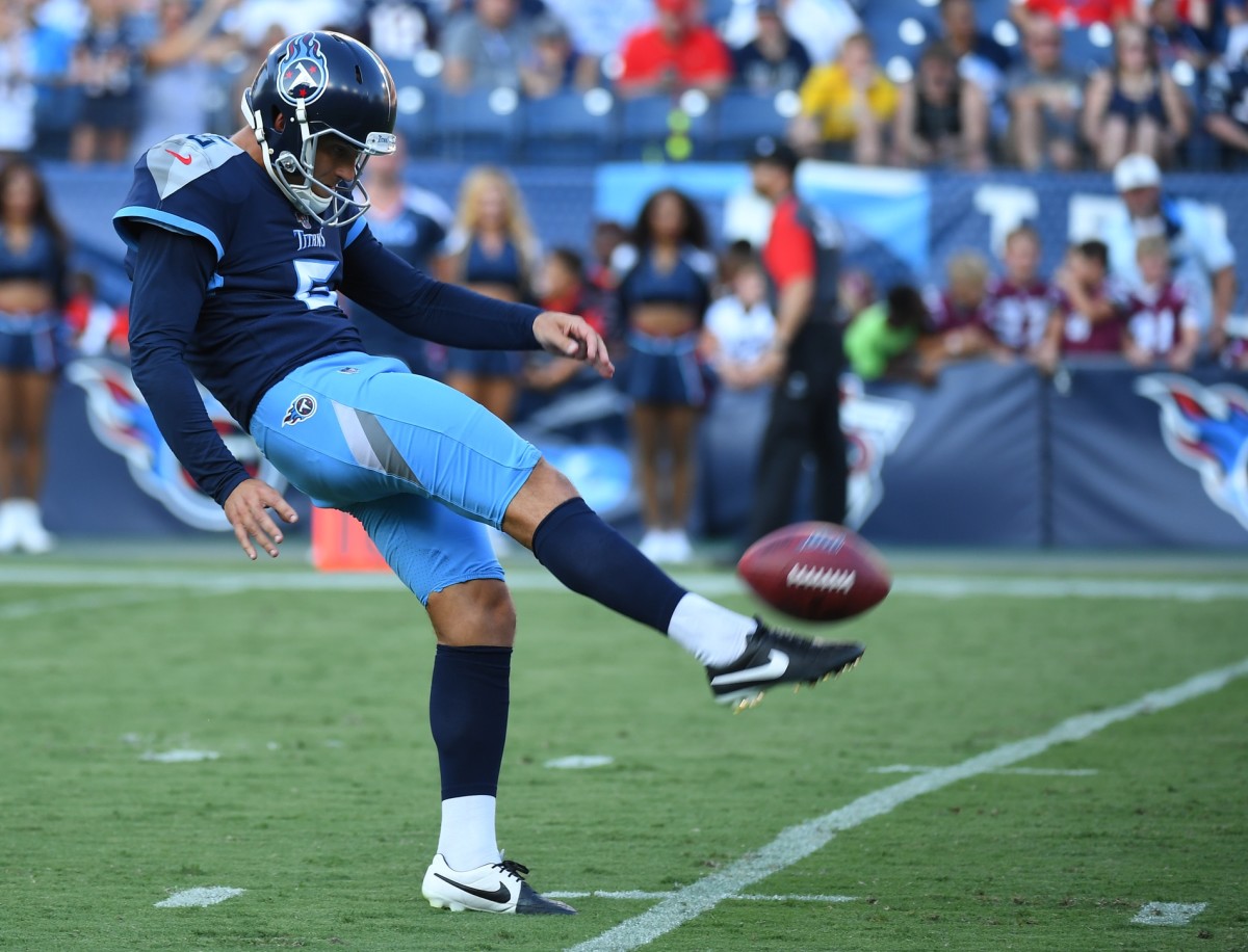 Punter Brett Kern added to Tennessee Titans injury report Friday