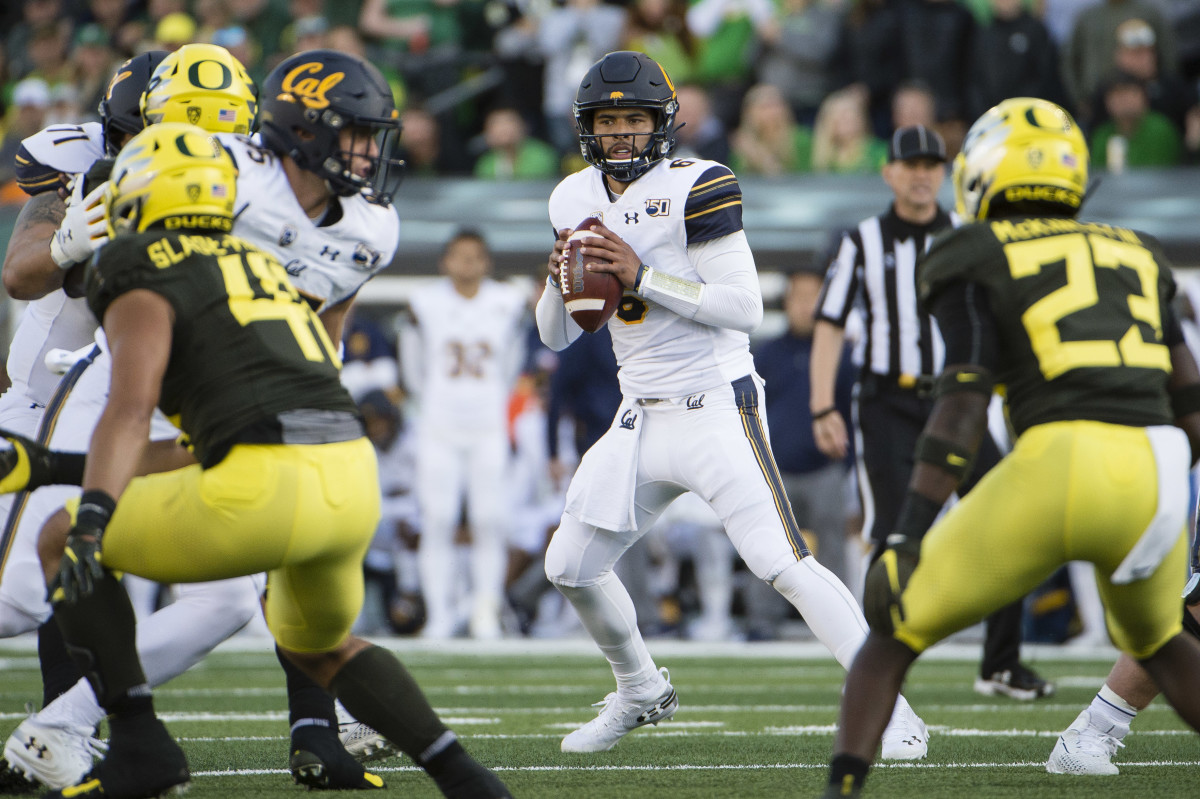 Cal quarterback Devon Modster (6) made a significant imrovement from last week.