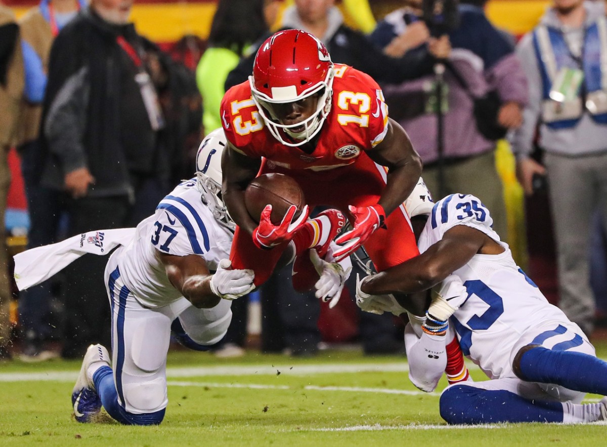 Byron Pringle Latest Kansas City Chiefs Receiver with Big Day Despite