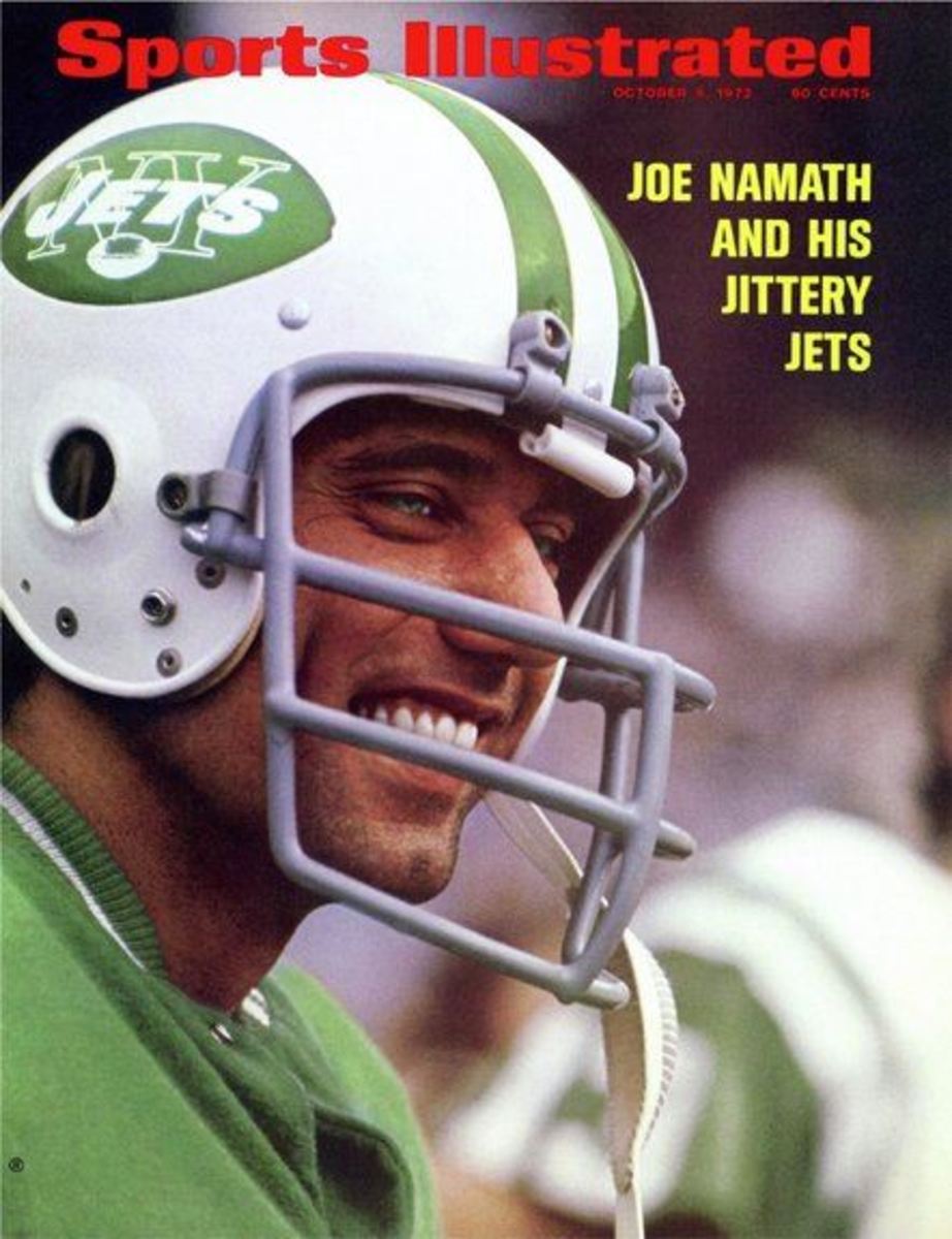SI cover: Joe Namath and his Jittery Jets, Oct. 9, 1972