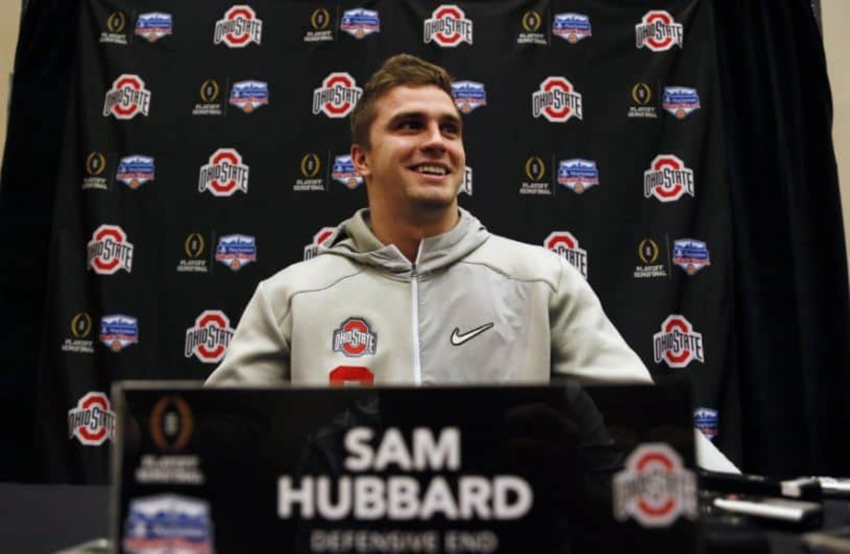 Ohio State Defensive End Sam Hubbard is Considered the "Safe Pick" For