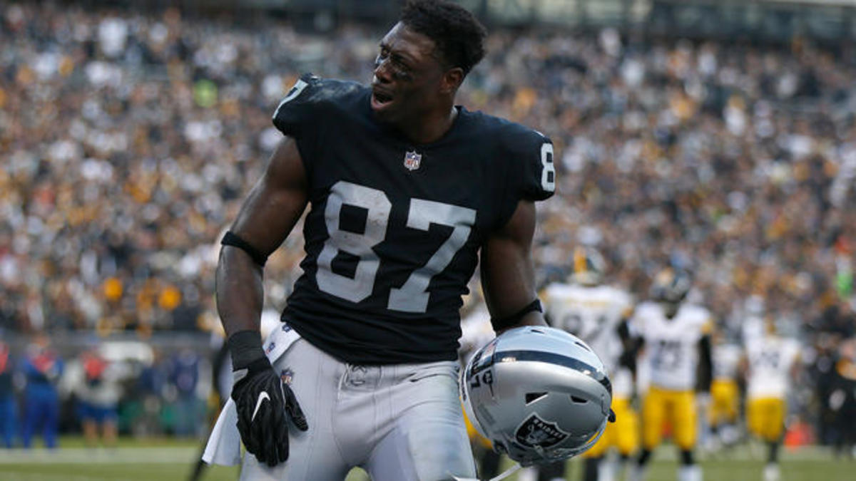Jared Cook - with the Oakland Raiders