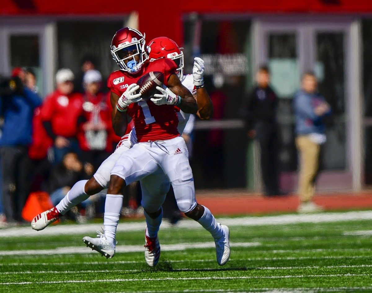 Junior wide receiver is in the record books with four double-digit reception games.