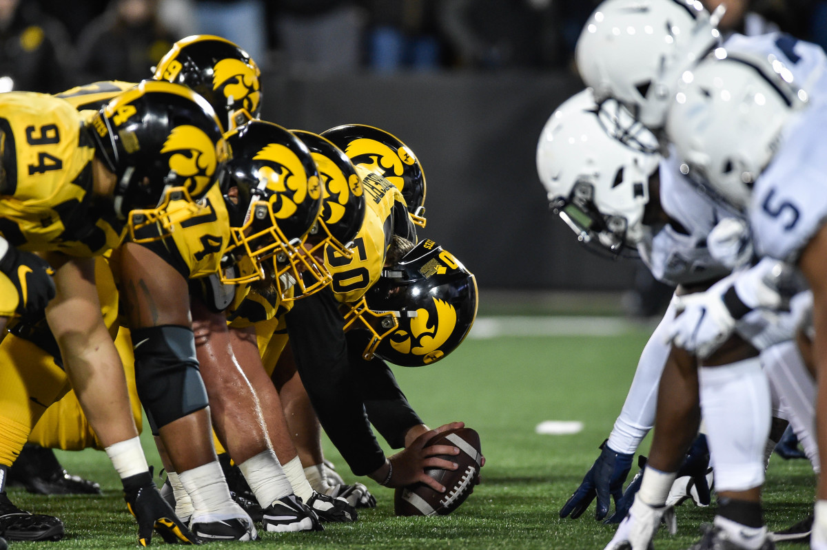 Iowa's offensive line had more changes on this week's depth chart.