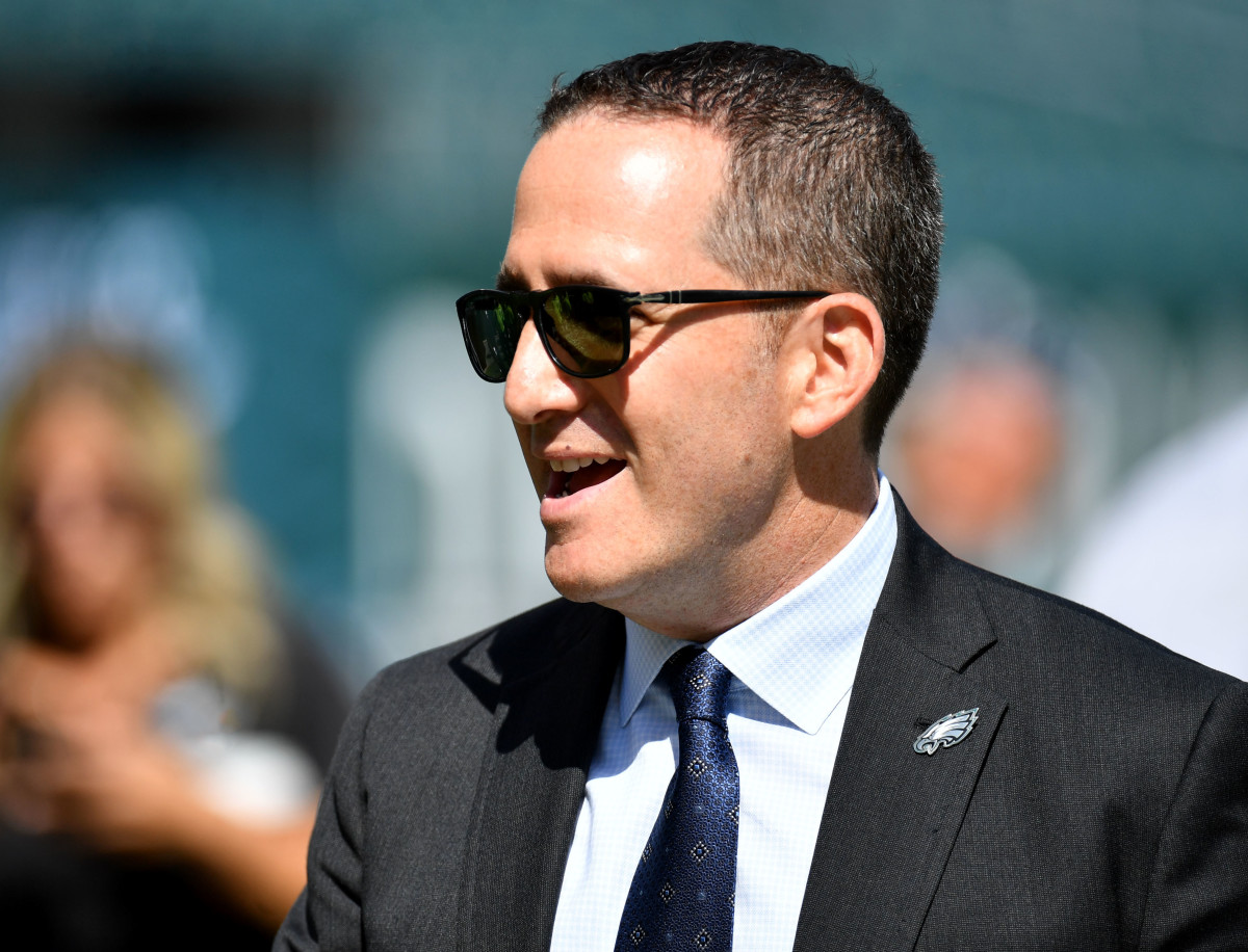 Eagles general manager Howie Roseman's moves and drafts being called into question