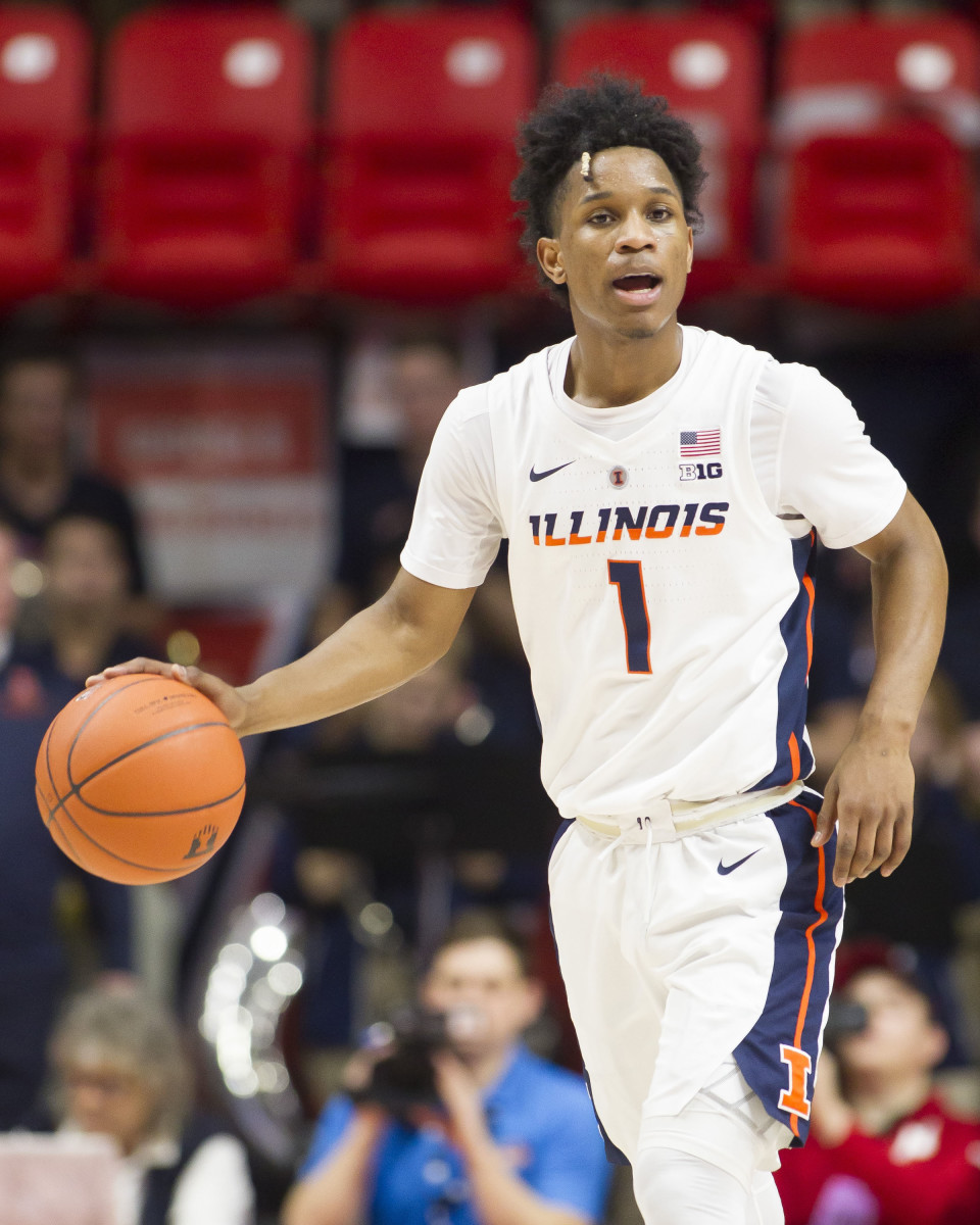 Illinois junior guard Trent Frazier finished last year second on Illini in scoring at 13.7 points per game. 