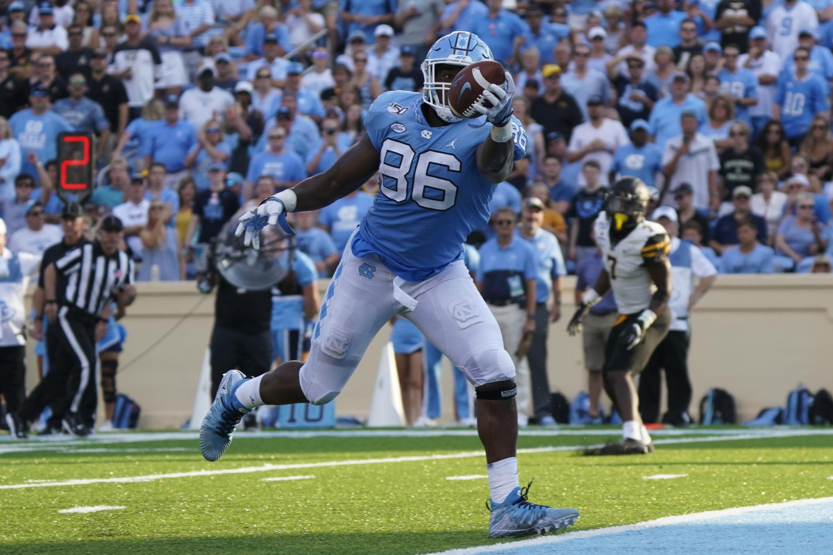 For every frustrating drop the Tar Heels have had this season, there's been a spectacular catch like Carl Tucker's touchdown vs. Appalachian State.