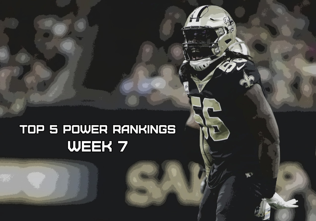 NFL Power Rankings for Week 7 by Saints News Network