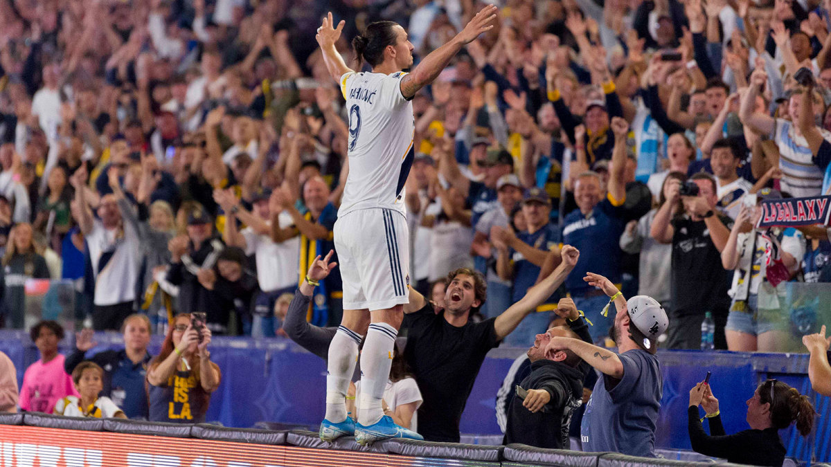 Zlatan Ibrahimovic leads the LA Galaxy into the MLS playoffs