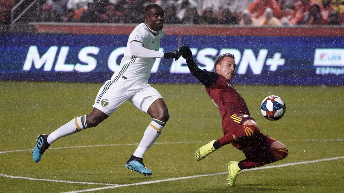 Real Salt Lake beats the Portland Timbers in the MLS playoffs