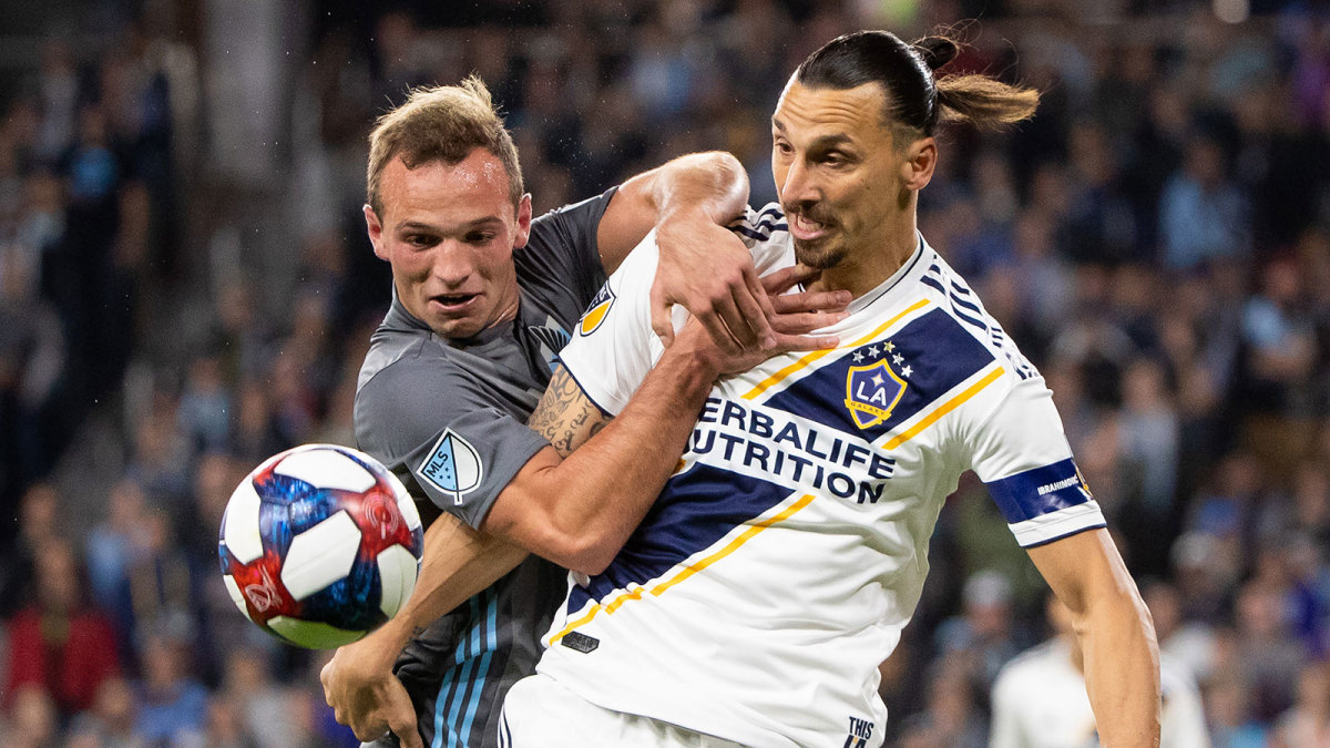 The LA Galaxy beat Minnesota United in the MLS playoffs