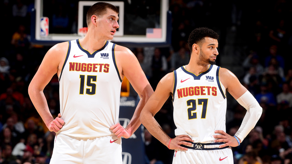 Nikola Jokic and Jamal Murray