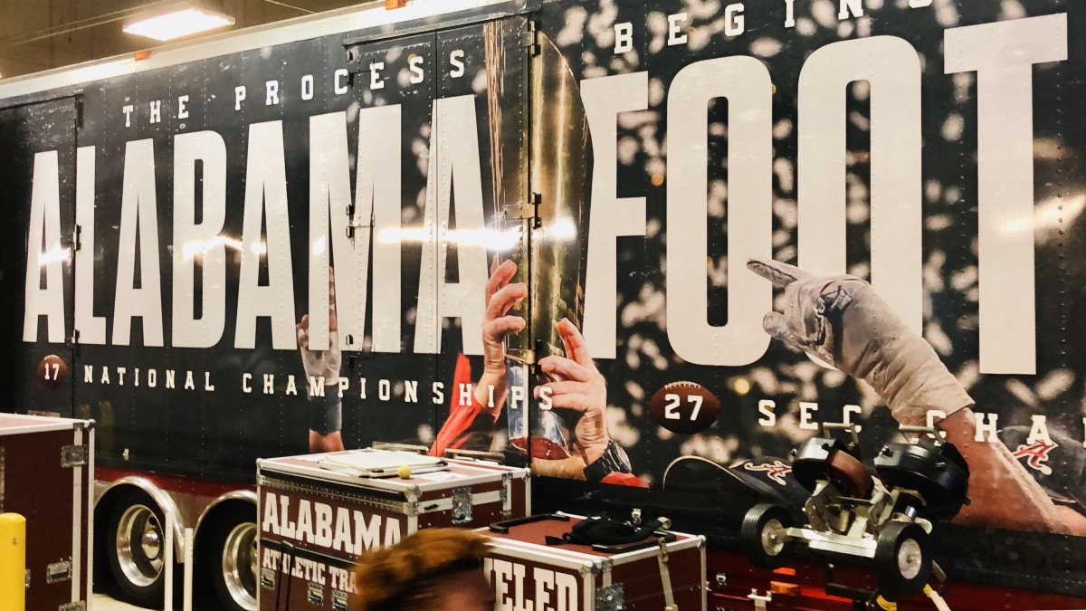 Alabama footballequipment staffJeffrey Springer Sports Illustrated