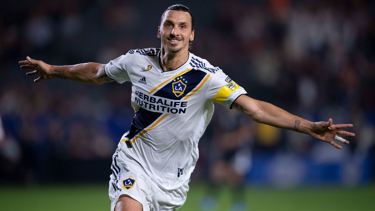 Zlatan Ibrahimovic scored 53 goals in 58 games with the LA Galaxy.