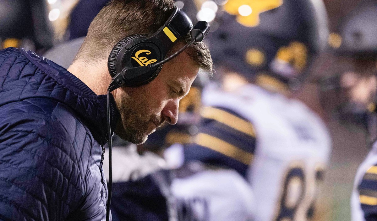Cal coach Justin Wilcox is at a loss to figure out why the Bears' defense no longer is playing at an elite level